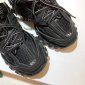 Replica Balenciaga Triple S retro Clunky Sneakers in Black