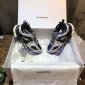 Replica Balenciaga Triple S retro Clunky Sneakers in Black