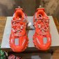 Replica Balenciaga Triple S retro Clunky Sneakers in Orange