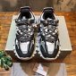 Replica Balenciaga Triple S retro Clunky Sneakers in Black