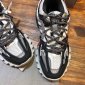 Replica Balenciaga Triple S retro Clunky Sneakers in Black