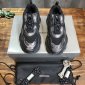 Replica Balenciaga Triple S retro Clunky Sneakers in Black