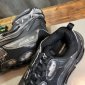 Replica Balenciaga Triple S retro Clunky Sneakers in Black