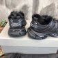 Replica Balenciaga Triple S retro Clunky Sneakers in Black