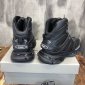 Replica Balenciaga Triple S retro Clunky Sneakers in Black