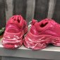 Replica Balenciaga Triple S retro Clunky Sneakers in Red