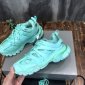 Replica Balenciaga Triple S retro Clunky Sneakers in Cyan