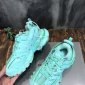 Replica Balenciaga Triple S retro Clunky Sneakers in Cyan