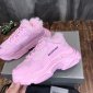 Replica Balenciaga Triple S retro Clunky Sneakers in Pink