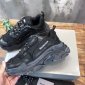 Replica Balenciaga Triple S retro Clunky Sneakers  in Black