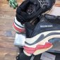 Replica Balenciaga Triple S retro Clunky Sneakers in Black