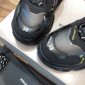 Replica Balenciaga Triple S retro Clunky Sneakers in Black