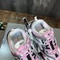 Replica BALENCIAGA Track Trainer LED Sneakers in Pink