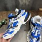 Replica BALENCIAGA Track Trainer LED Sneakers in Blue