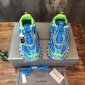 Replica BALENCIAGA Track Trainer LED Sneakers in Blue