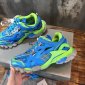 Replica BALENCIAGA Track Trainer LED Sneakers in Blue