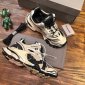 Replica BALENCIAGA Track Trainer LED Sneakers in Beige