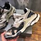 Replica BALENCIAGA Track Trainer LED Sneakers in Beige