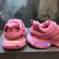 Replica BALENCIAGA Track Trainer LED Sneakers in Pink