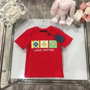 LV New Letter Printing Children's T-shirt
