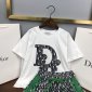 Replica Dior 2022 Children's T-shirt and Shorts Set