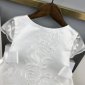 Replica Dior 2022 New White Girl's Dress