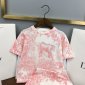 Replica Dior 2022 New Girl's T-shirt and Skirt Set