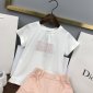 Replica Dior 2022 Girl's T-shirt and Shorts Set