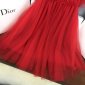 Replica Dior 2022 New Fashion Red Gril's Dress