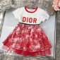 Replica Dior 2022 New Girl's T-shirt & Skirt Set