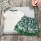 Replica Dior 2022 New Girl's T-shirt & Skirt Set