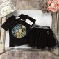 Replica Dior 2022 New Girl's T-shirt & Skirt Set