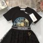 Replica Dior 2022 New Girl's T-shirt & Skirt Set