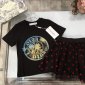 Replica Dior 2022 New Girl's T-shirt & Skirt Set