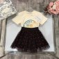 Replica Dior 2022 New Girl's T-shirt & Skirt Set