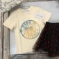 Replica Dior 2022 New Girl's T-shirt & Skirt Set