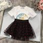 Replica Dior 2022 New Girl's T-shirt & Skirt Set