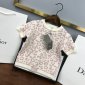 Replica Dior 2022 New Girl's Short Sleeved Sweater