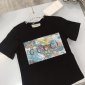 Replica Gucci 2022 New Tiger Print Children's T-shirt in Black