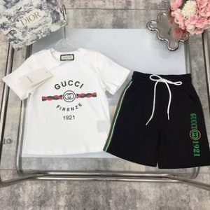 Gucci 2022 Boy's T-Shirt and Shorts Set