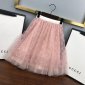 Replica Gucci 2022 Embroidered Girl's Skirt