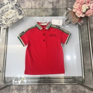 Gucci 2022 New Boy's Polo Shirt