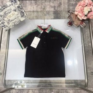 Gucci 2022 New Boy's Polo Shirt
