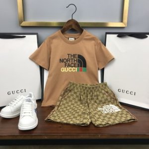 Gucci 2022 Boy's T-shirt and Shorts Set