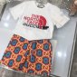 Replica Gucci 2022 Children's T-shirt and Shorts Set
