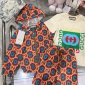 Replica Gucci 2022 Children's Jacket，T-shirt and Shorts Set