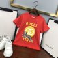 Replica Gucci 2022 Red Tiger Print Children's T-shirt