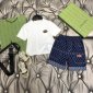 Replica Gucci 2022 Children's T-shirt and Shorts Set