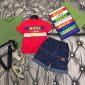 Replica Gucci 2022 Children's T-shirt and Shorts Set