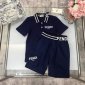 Replica Fendi 2022 Children Polo Shirt and Shorts Set